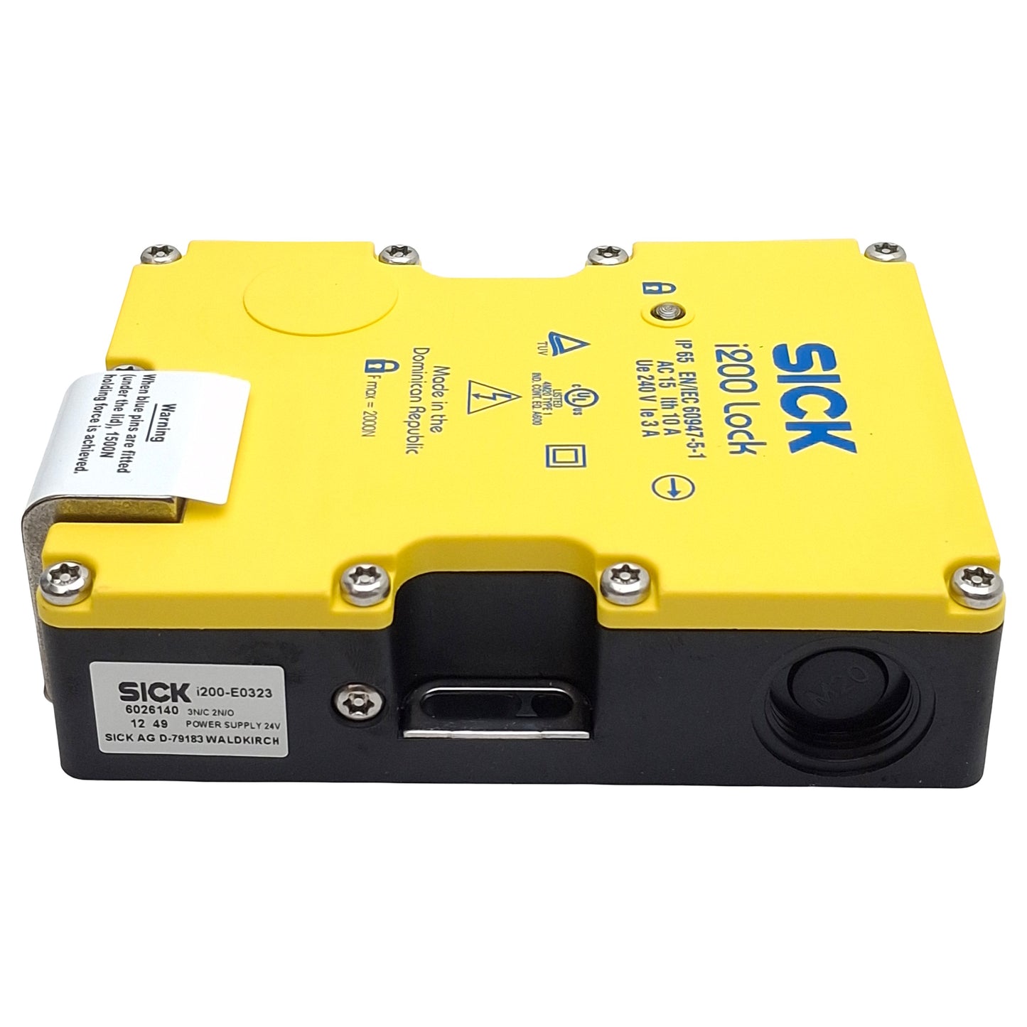 New Sick i200-E0323 Safety Interlock Switch, 3NC/2NO, 2600N Max, 24VDC, M20 x 3