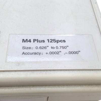 New – Open box SPI 22-158-0 M4 Plus Pin Gauges, Class ZZ, 0.626in - 0.750in, +.0002in, -.0000in