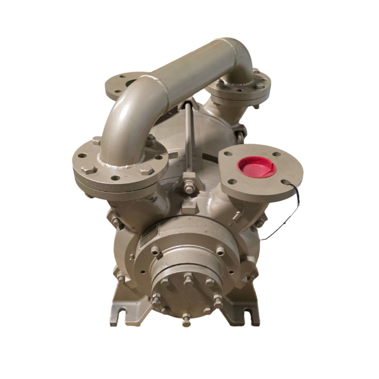 New – Open box Dekker DV0401B-DA3-T Two Stage Liquid Ring Vacuum Pump 400CFM, 1750RPM, 29"HG