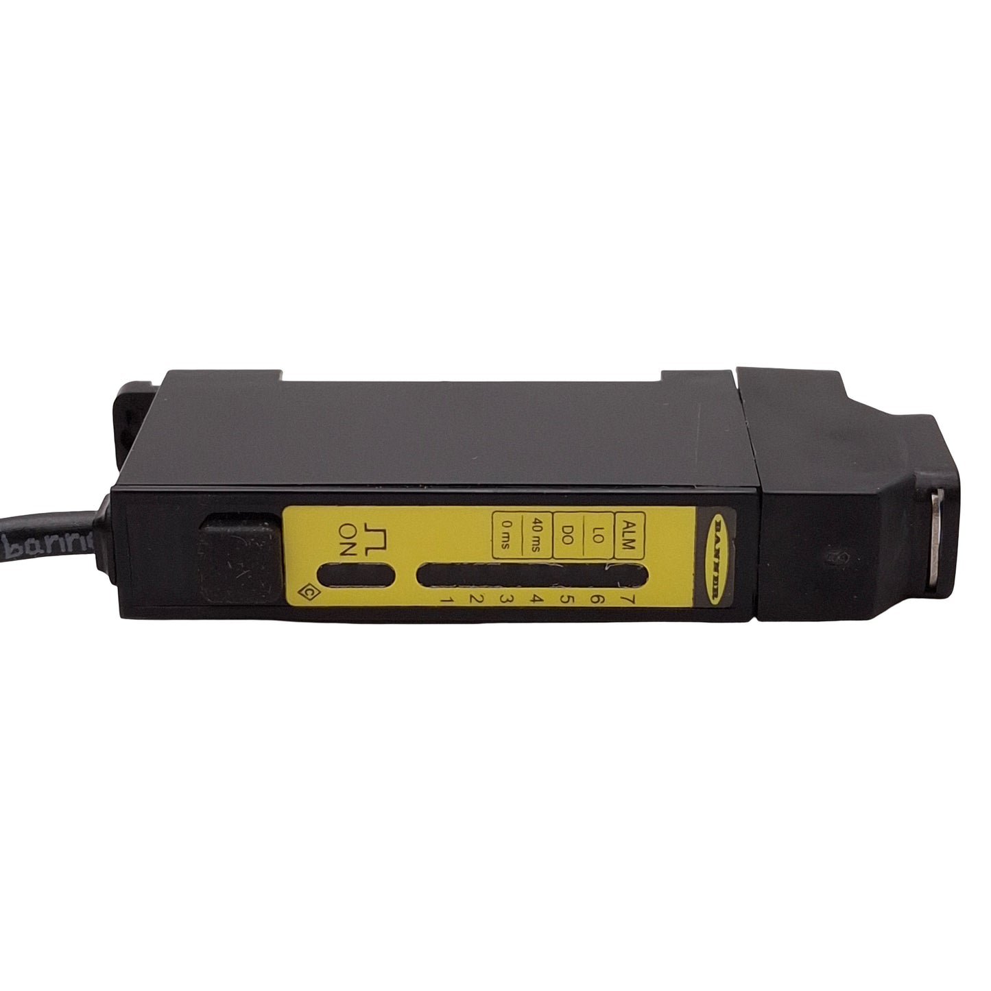 New – Open box Banner Engineering D12EP6FV 41968 Fiber Optic Sensor, SPST-PNP 10-30VDC DIN Rail