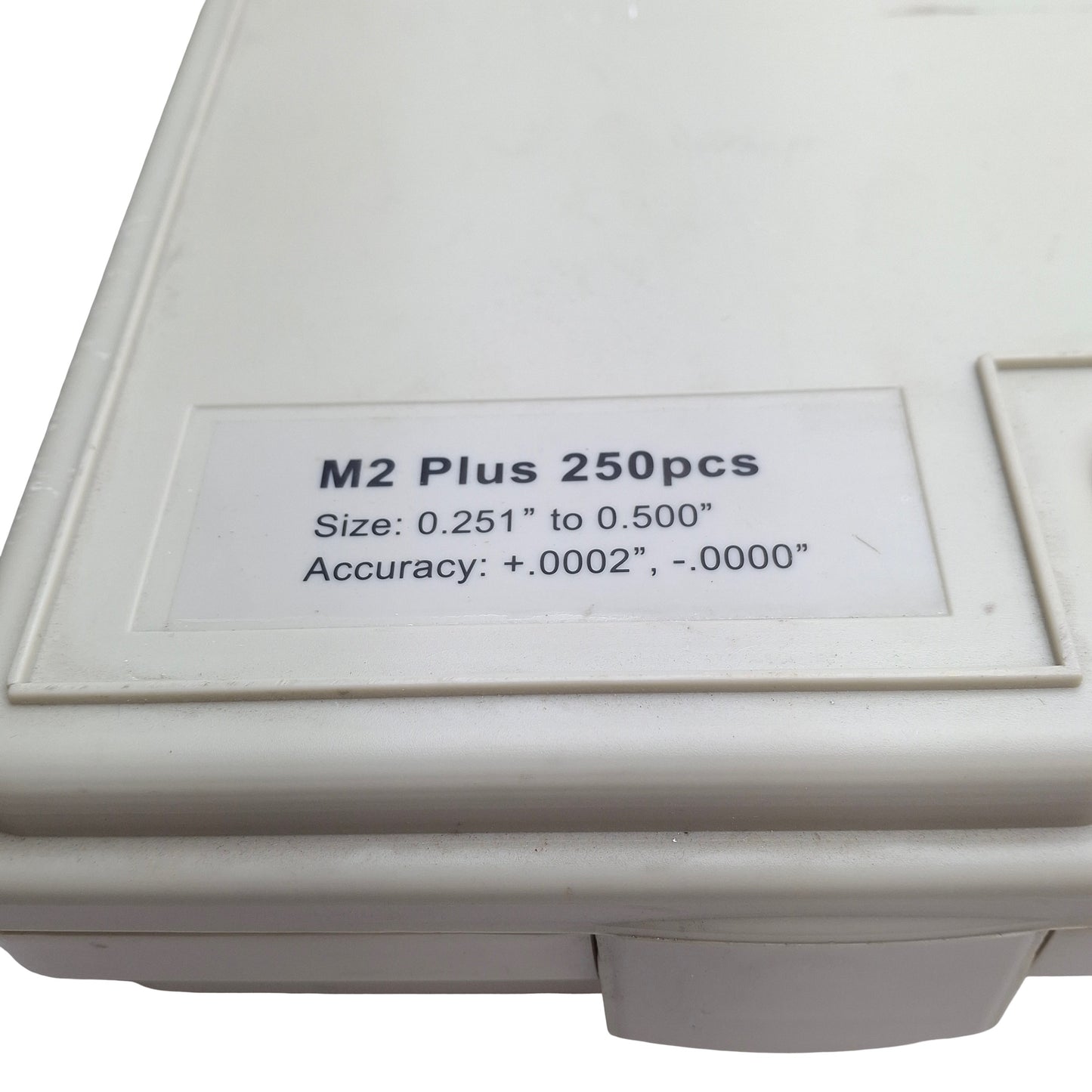 Used SPI 22-158-0 M2 Plus Pin Gauges Class ZZ 0.251in to 0.500in, +0.0002in -0.0000in