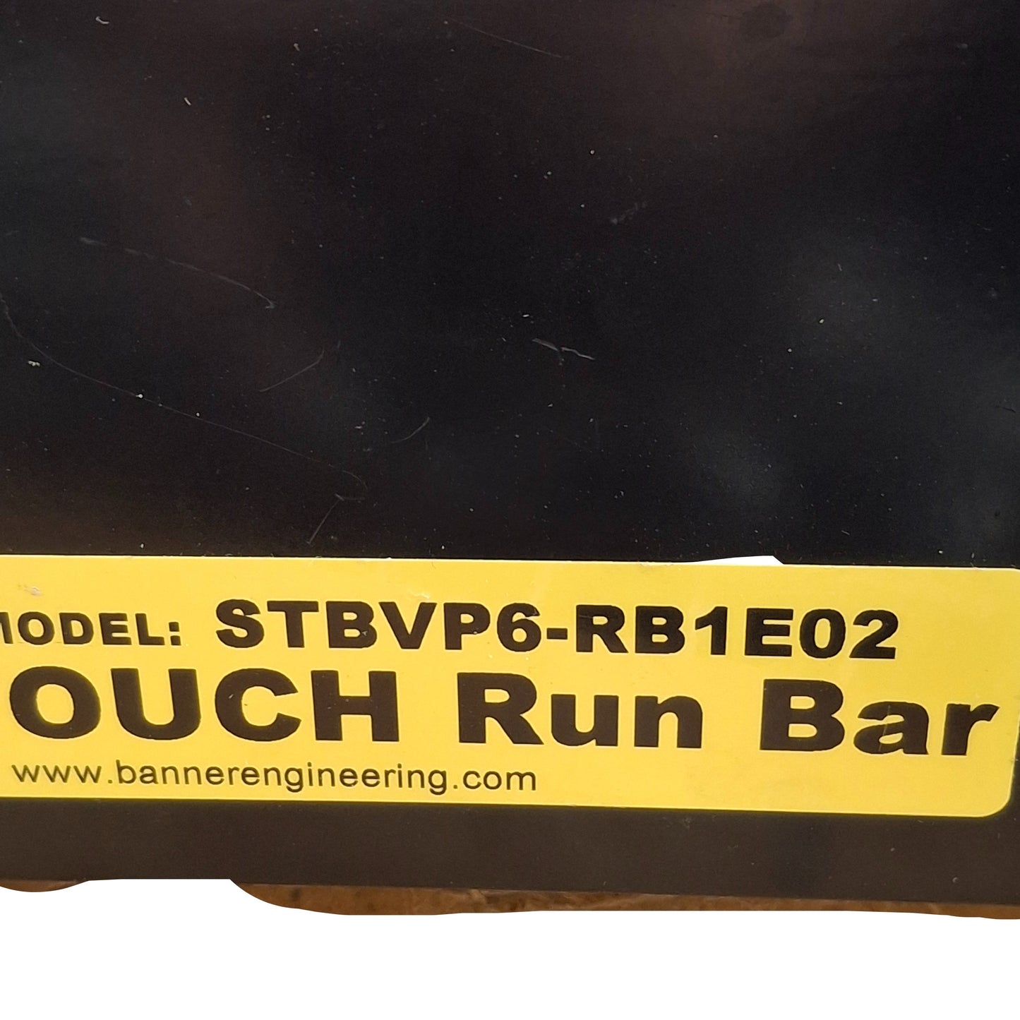 Used Banner STBVP6-RB1E02 Duo-Touch Run Bar 2NC E-Stop, 10-30VDC
