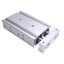 Used SMC CXSM20-30 Guided Cylinder, Bore: 20mm, Stroke: 30mm, 0.7MPa, M5x0.8