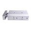 Used SMC CXSM20-30 Guided Cylinder, Bore: 20mm, Stroke: 30mm, 0.7MPa, M5x0.8