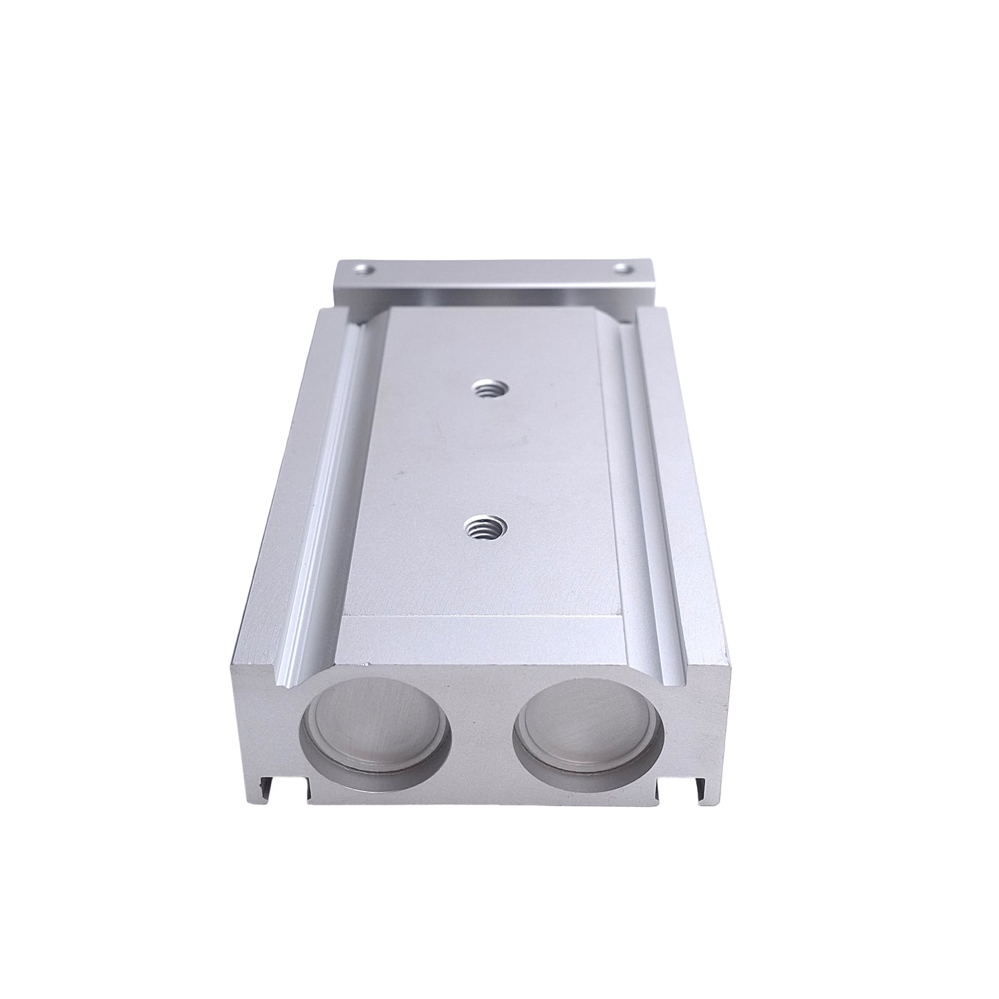 Used SMC CXSM20-30 Guided Cylinder, Bore: 20mm, Stroke: 30mm, 0.7MPa, M5x0.8