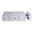 Used SMC CXSM20-30 Guided Cylinder, Bore: 20mm, Stroke: 30mm, 0.7MPa, M5x0.8