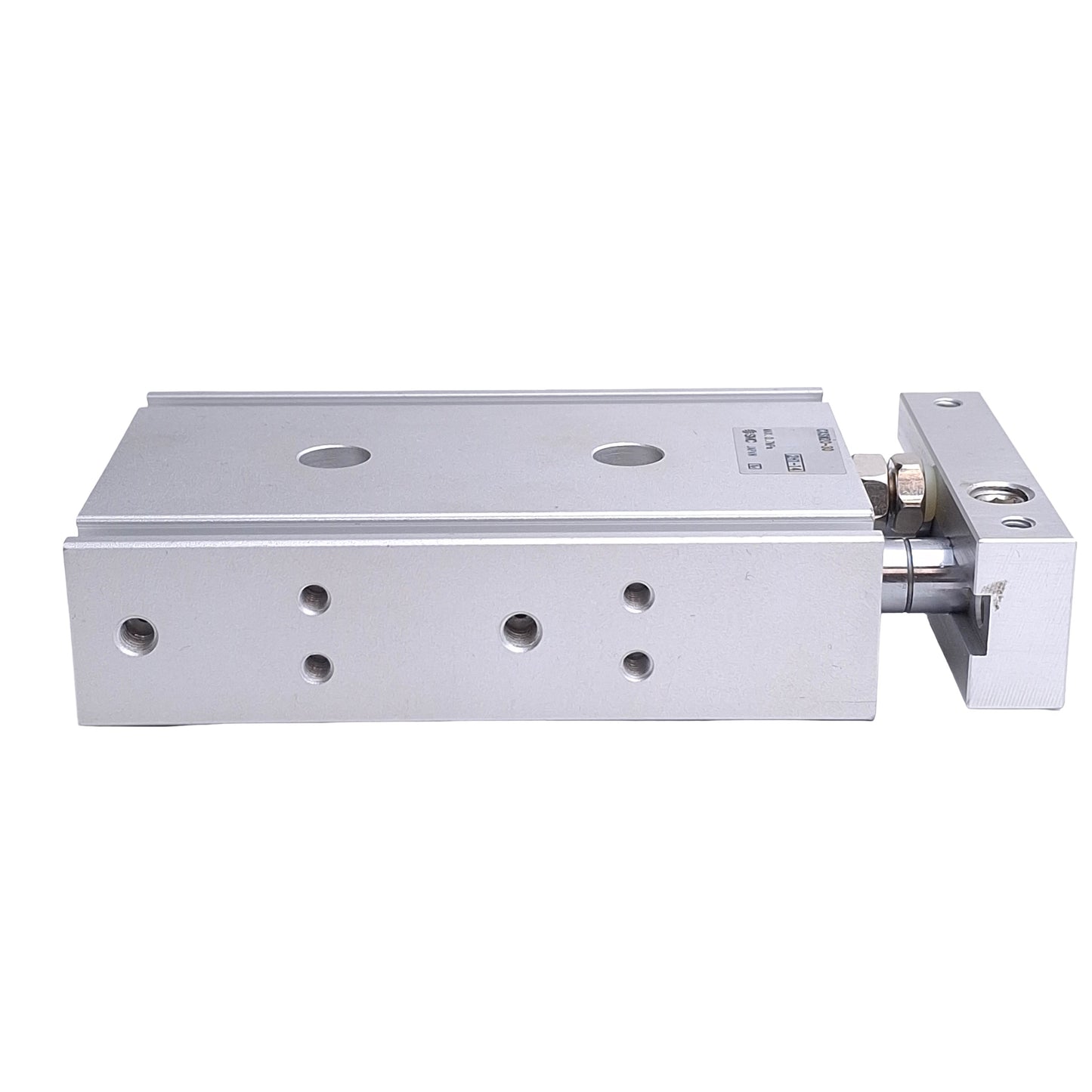 Used SMC CXSM20-30 Guided Cylinder, Bore: 20mm, Stroke: 30mm, 0.7MPa, M5x0.8