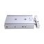 New – Open box SMC CXSL15-40 Dual Rod Cylinder, 15mm Bore, 40mm Stroke, M5 Ports, 0.7MPa