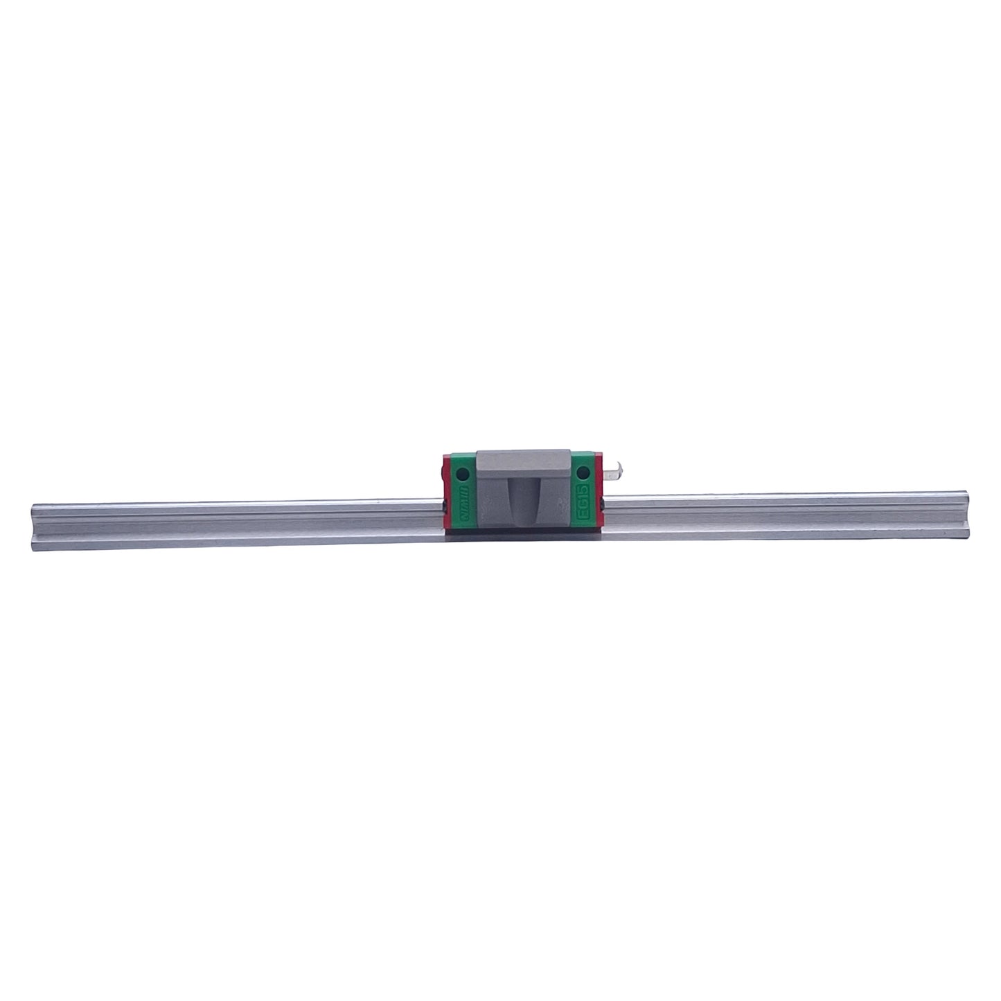 Used Hiwin EGW15 Linear Guide Block w/ 230x15mm Rail, 20mm Pitch, 5.35kN Load
