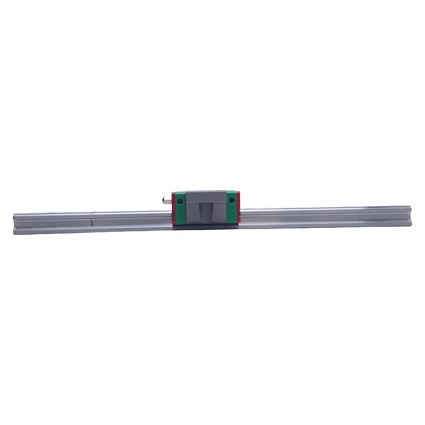 Used Hiwin EGW15 Linear Guide Block w/ 230x15mm Rail, 20mm Pitch, 5.35kN Load