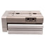 Used SMC MXQ25-30 Pneumatic Slide Table, ø25mm Bore, 30mm Stroke, 0.15-0.7MPa, Rc1/8