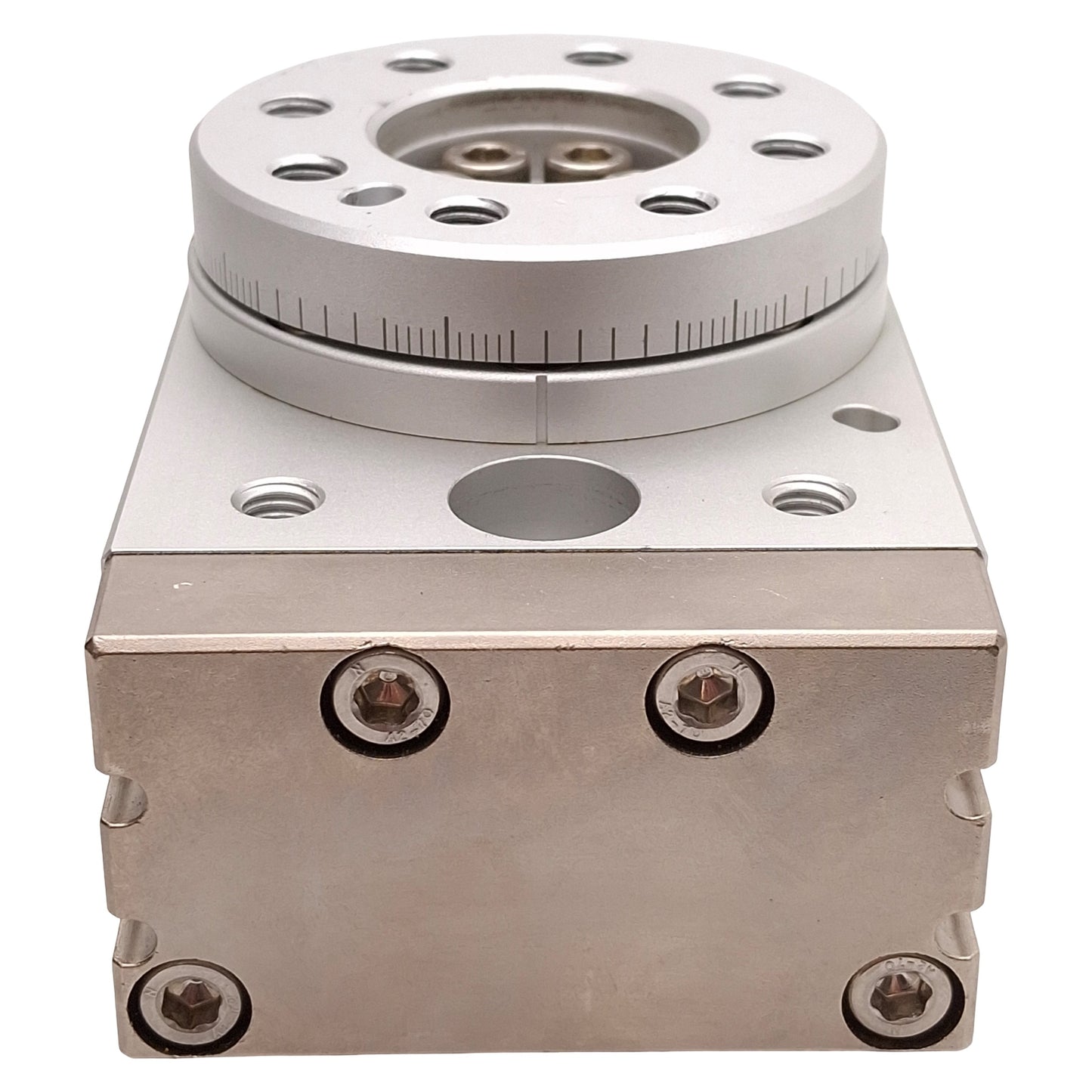 Used SMC MSQB50R Rotary Cylinder, ø25mm Bore, 0-190° Rotation, 0.1-0.6MPa, Rc1/8