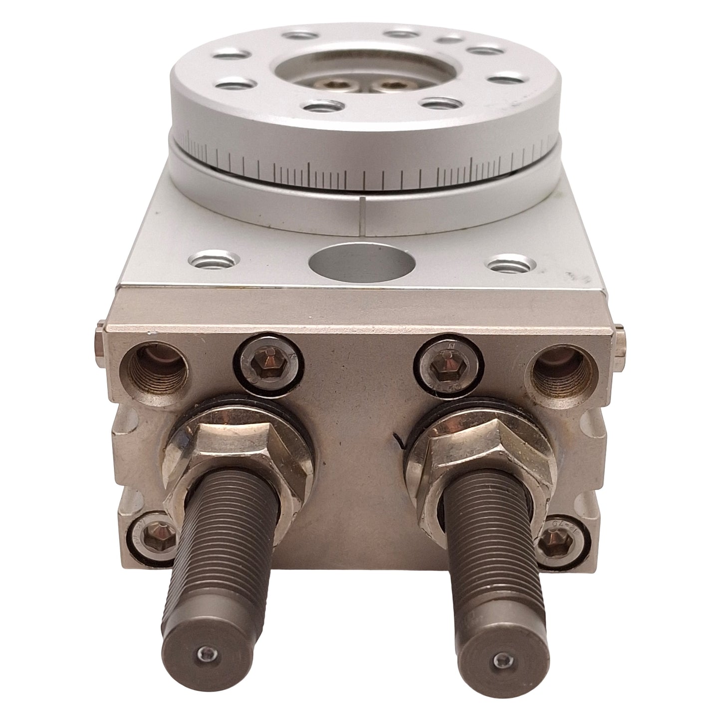 Used SMC MSQB50R Rotary Cylinder, ø25mm Bore, 0-190° Rotation, 0.1-0.6MPa, Rc1/8