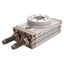 Used SMC MSQB50R Rotary Cylinder, ø25mm Bore, 0-190° Rotation, 0.1-0.6MPa, Rc1/8
