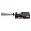 Used Parker 4004 Linear Micrometer Stage, 1in Travel, 1.75in x 1.75in, #6-32, 25lbs