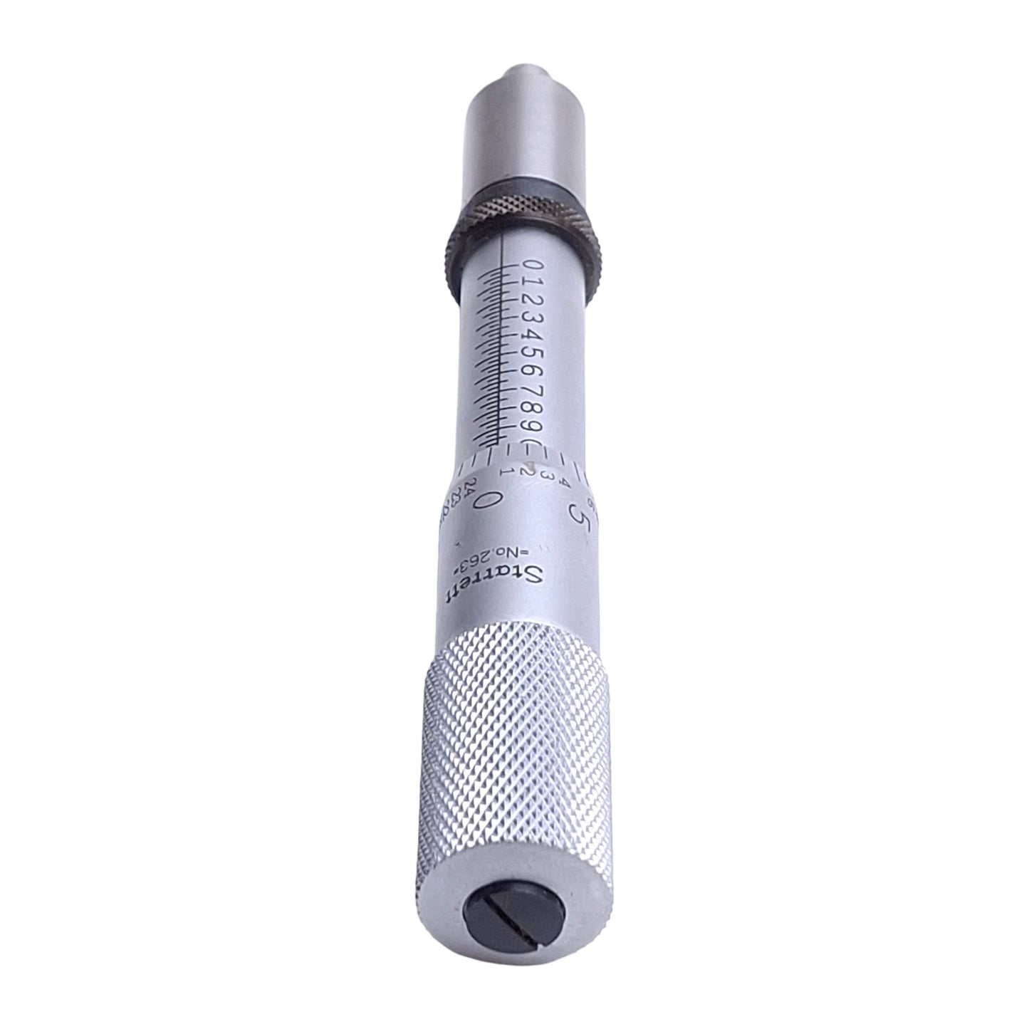 New – Open box Starrett 263L Micrometer Head, 0-1in Range, Flat Tip, 0.001in Grad, Flat Tip