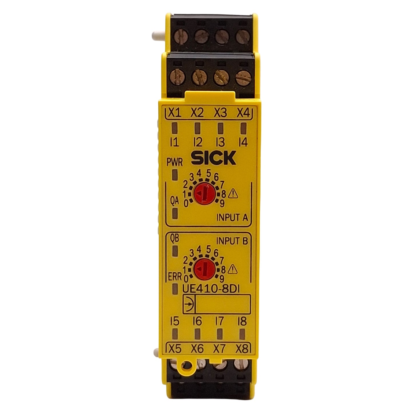 Used Sick UE410-8DI3 Flexi Classic Safety Controller, 8x Safety Input, 8x Test Output
