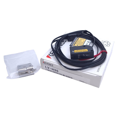 New Keyence LV-H35 Reflective Sensor Head 150-600mm Range, 660nm Wavelength