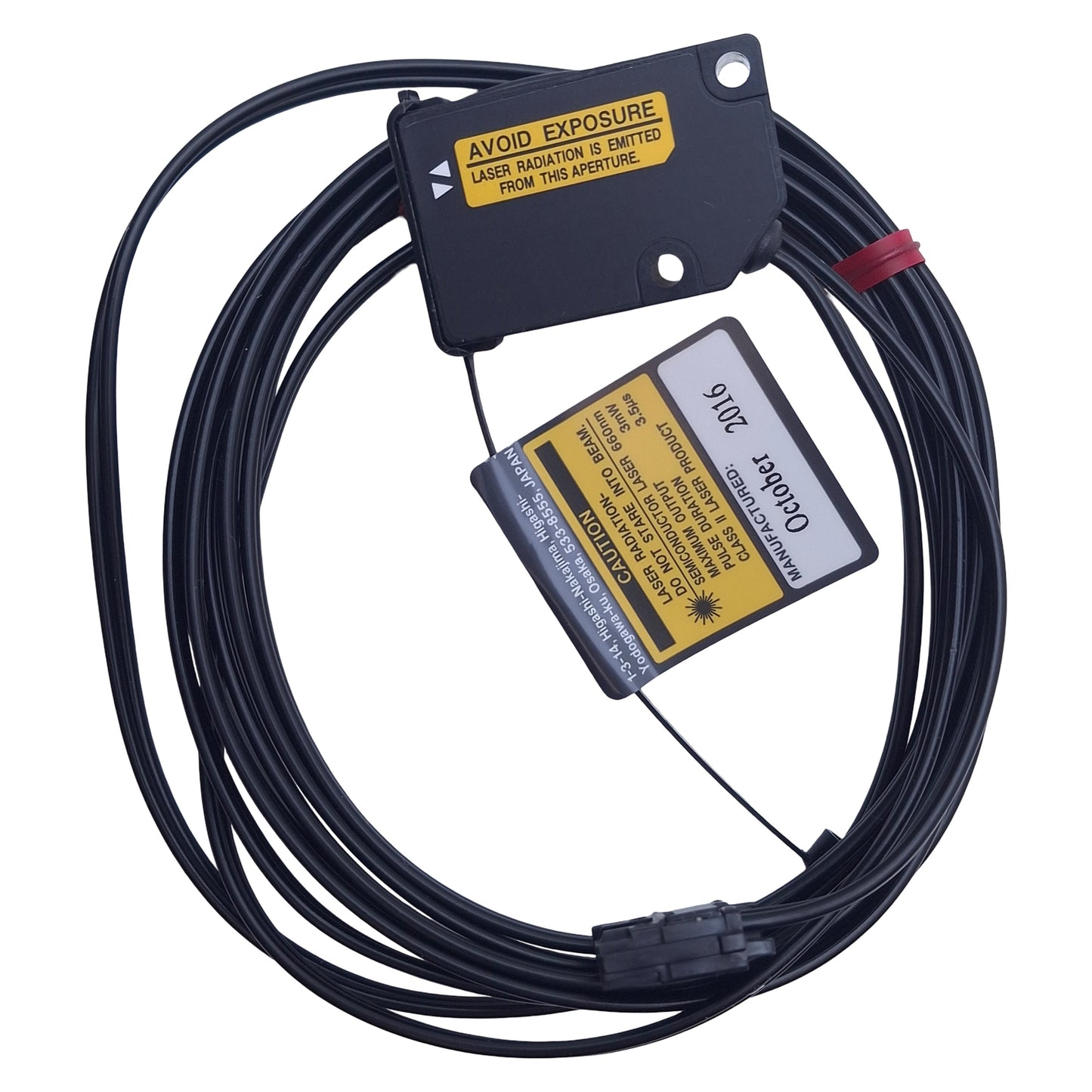 New Keyence LV-H35 Reflective Sensor Head 150-600mm Range, 660nm Wavelength