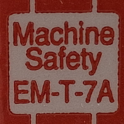 Used Banner EM-T-7A Safety Extension Relay, 4NO, 6A 250VAC/DC Contacts, 24VDC Supply