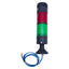 Used Cutler Hammer E26X9HUL32N Light Tower w/Alarm 250V Max, Green, Red *No Lamp*