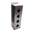 Used nVent Hoffman E-4PBSS 4-Hole Pushbutton Enclosure 30.5mm PB, 304 Stainless Steel
