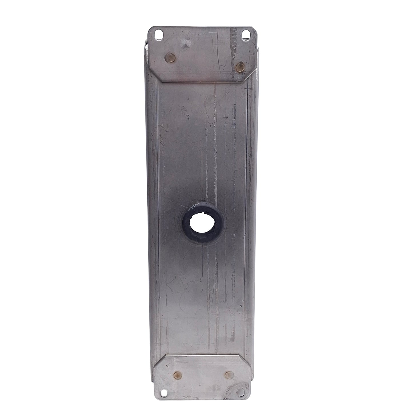 Used nVent Hoffman E-4PBSS 4-Hole Pushbutton Enclosure 30.5mm PB, 304 Stainless Steel