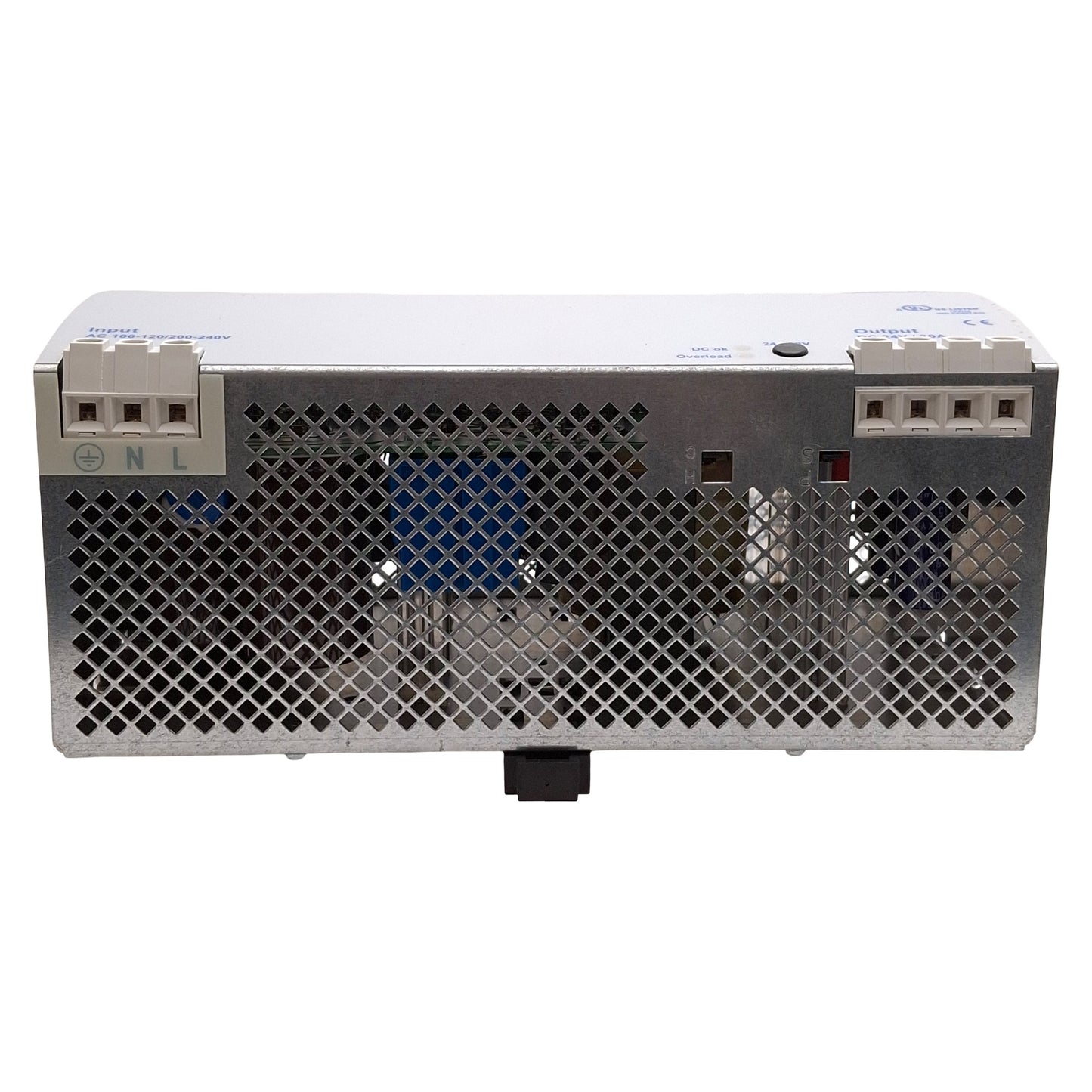 Used Allen Bradley 1606-XL480EP PLC Power Supply, 480W 24VDC Output, 100-240VAC Input