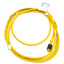 New Lot of 3 Turck PKG 3Z-2 Actuator & Sensor Cable, 3-Pin M8 Female to Leads, 2m