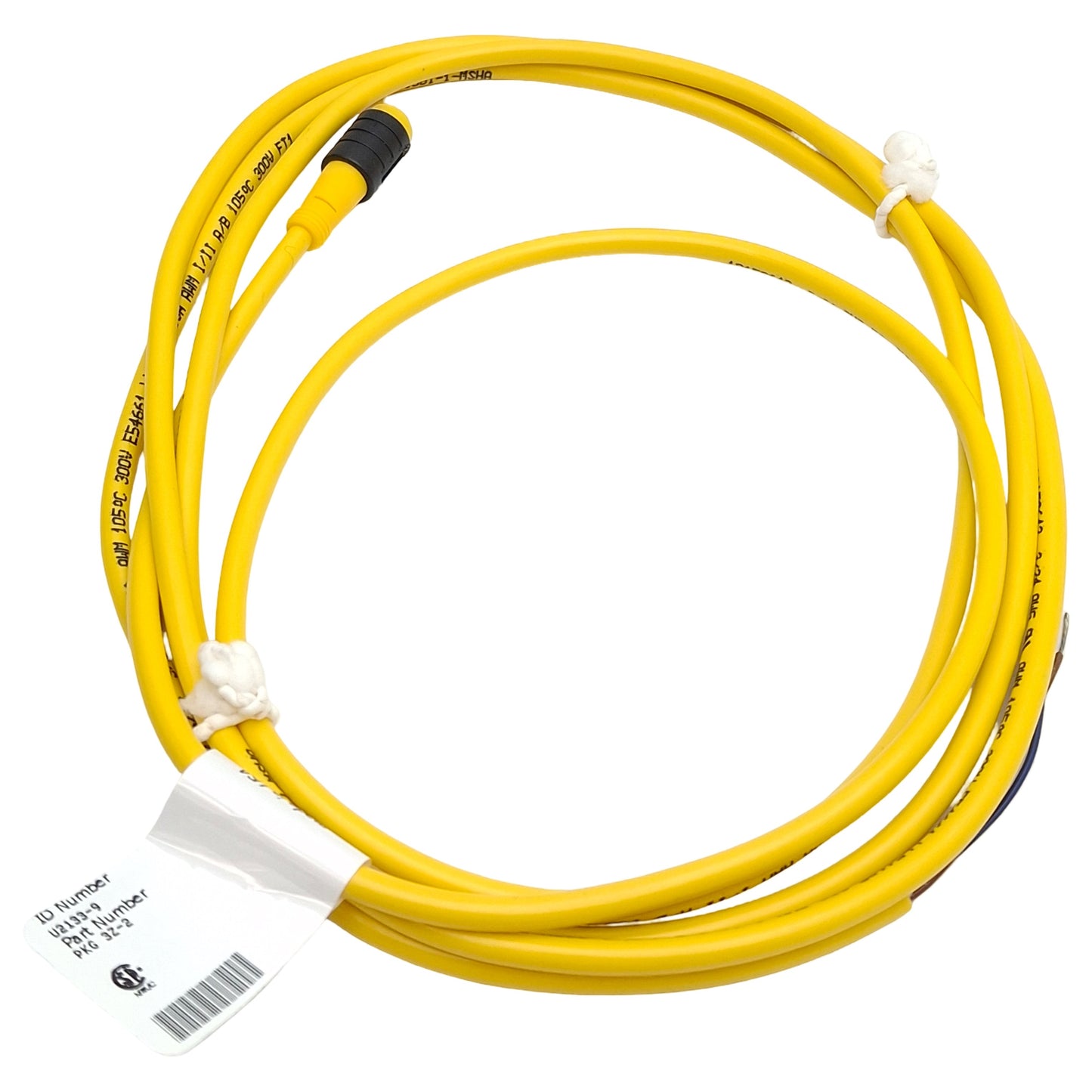 New Lot of 3 Turck PKG 3Z-2 Actuator & Sensor Cable, 3-Pin M8 Female to Leads, 2m