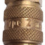 Used Lot of 5 Parker 21KAAN13MPX Rectus Type 21 Quick Coupling, Brass, 1/4in NPT Male