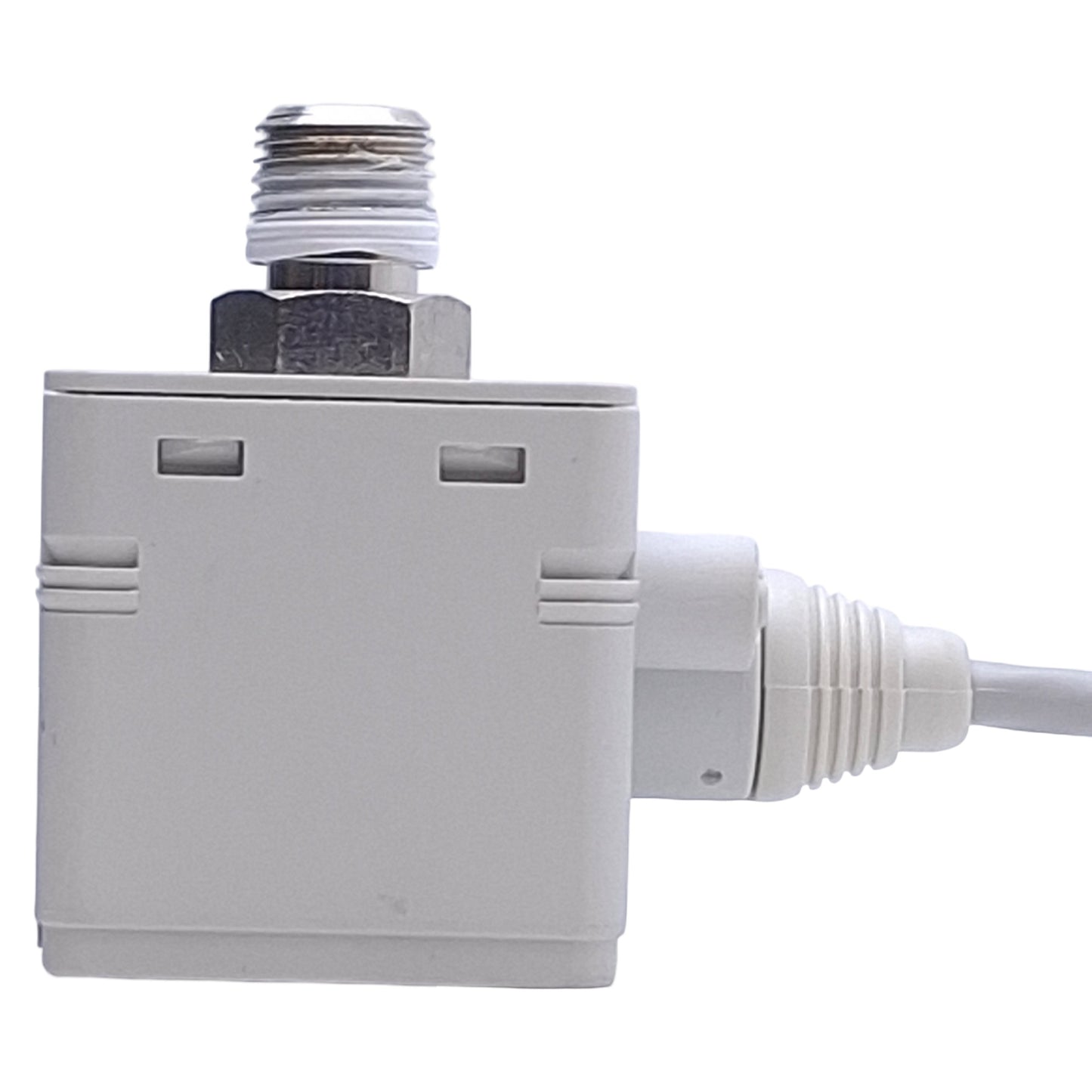 Used SMC ISE40-01-62L Digital Pressure Switch -0.1 to 1.0MPa, 12-24VDC, PNP, 1/8" NPT