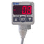 Used SMC ISE40-01-62L Digital Pressure Switch -0.1 to 1.0MPa, 12-24VDC, PNP, 1/8" NPT