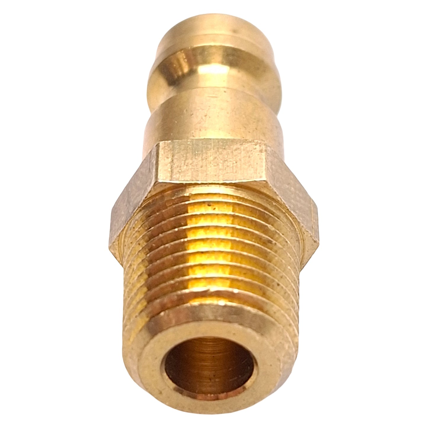 Used Lot of 9 Parker 21SFAN10MXX Rectus Type 21 Quick Coupler Plug, Brass, 1/8in NPT
