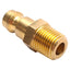 Used Lot of 9 Parker 21SFAN10MXX Rectus Type 21 Quick Coupler Plug, Brass, 1/8in NPT