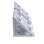 New Lot of 2 80/20 4338 Gusseted Inside Corner Brackets 15 Series 3in x 3in x 2.8in