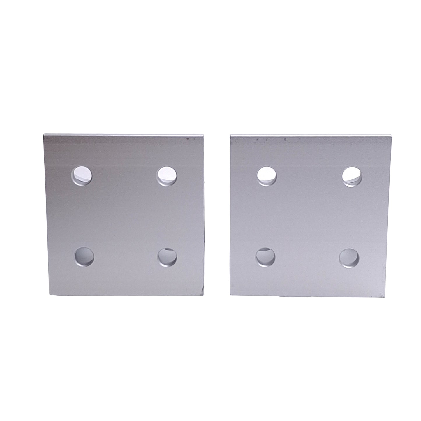 New Lot of 2 80/20 4338 Gusseted Inside Corner Brackets 15 Series 3in x 3in x 2.8in