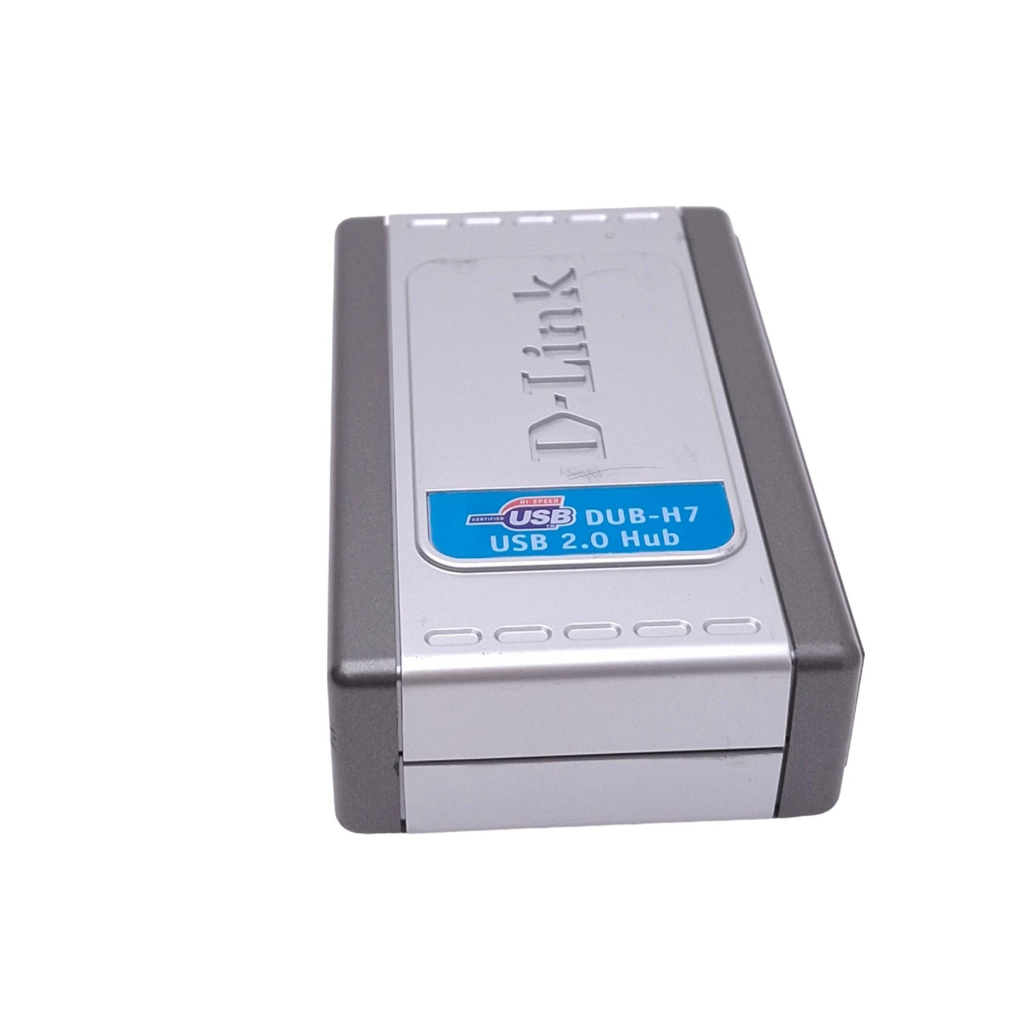 Used D-Link DUB-H7 USB 2.0 Hub, 7-Port USB, 480Mbps Max, 5VDC