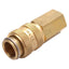 Used Lot of 5 Parker 21KAIK10MPX Rectus Type 21 Quick Coupling, Brass, R1/8 Female