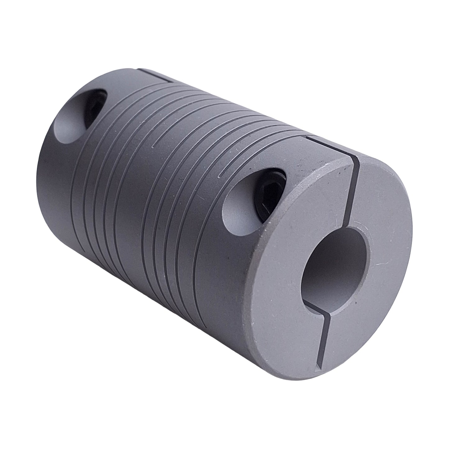 New – Open box Helical DSAC162-20-10 Flexible Aluminum Coupling, 5/8 to 1/4in Bore, 1-5/8in OD