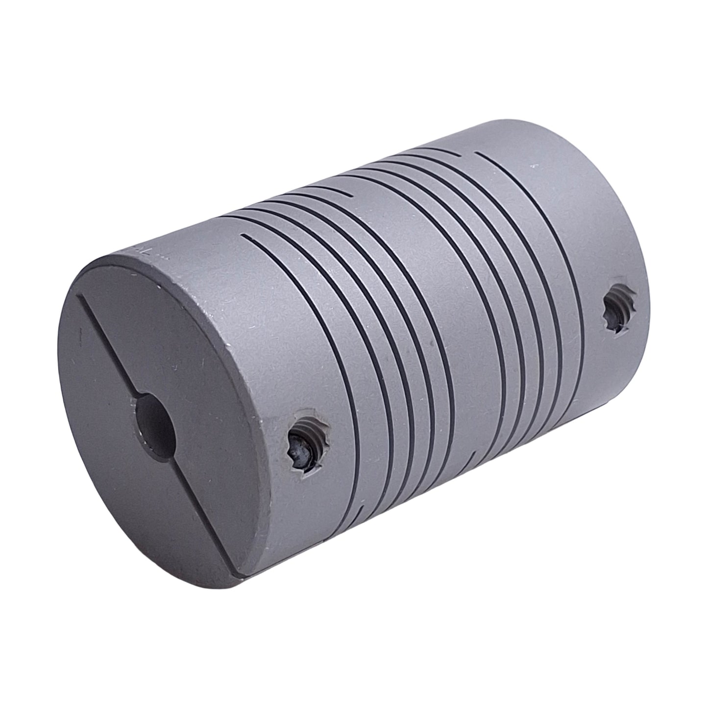 New – Open box Helical DSAC162-20-10 Flexible Aluminum Coupling, 5/8 to 1/4in Bore, 1-5/8in OD