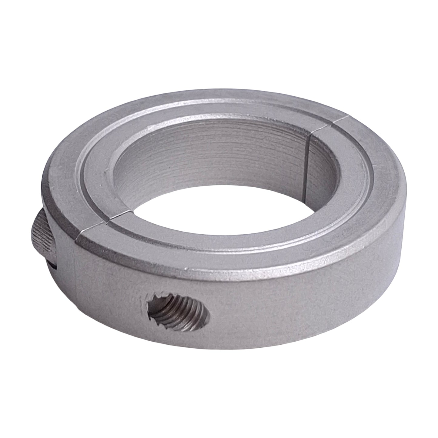 New – Open box Lot of 5 Stafford 8S104 2-Piece Shaft Collars, 1-1/4in ID, 303 Stainless Steel