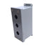 New – Open box Hammond MPB-3 Wall Mount Pushbutton Enclosure, 3-Hole, 7 x 3x 4in, 22mm PB