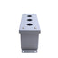 New – Open box Hammond MPB-3 Wall Mount Pushbutton Enclosure, 3-Hole, 7 x 3x 4in, 22mm PB