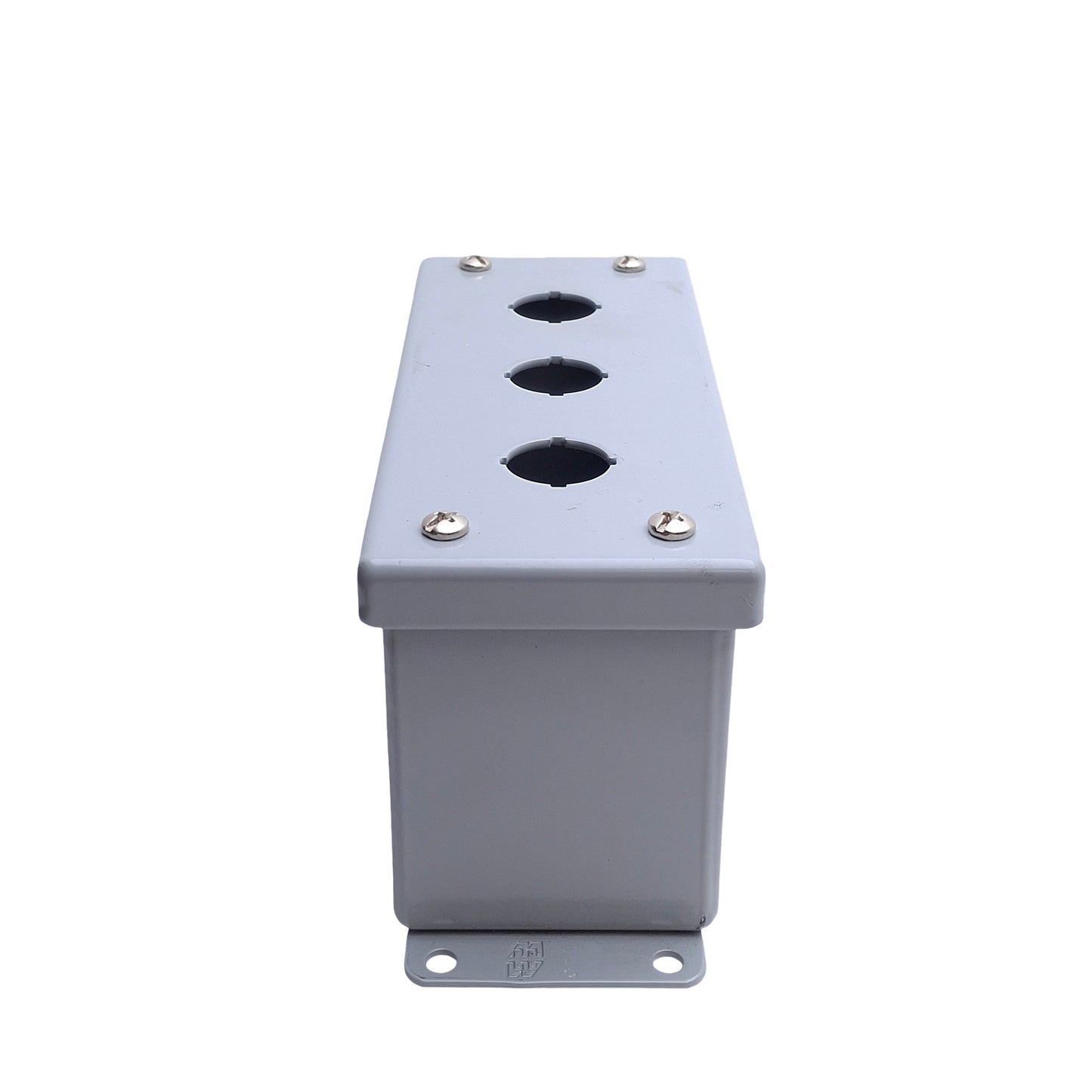 New – Open box Hammond MPB-3 Wall Mount Pushbutton Enclosure, 3-Hole, 7 x 3x 4in, 22mm PB