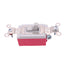 Used Hubbell HBL1385 Heavy Duty Toggle Switch, SPDT, 20A 120-277VAC Max, Grey