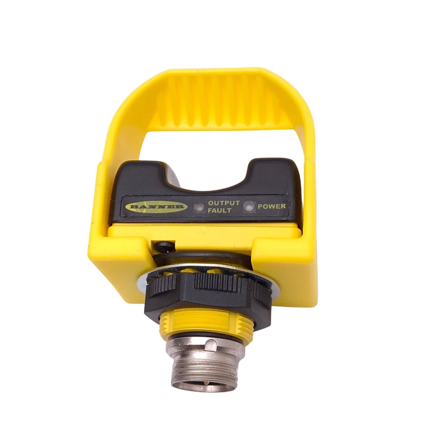 Used Banner STBVR81Q Safety Optical Touch Button, 20-30VAC/DC, 2 Relay Out, 5-Pin QD