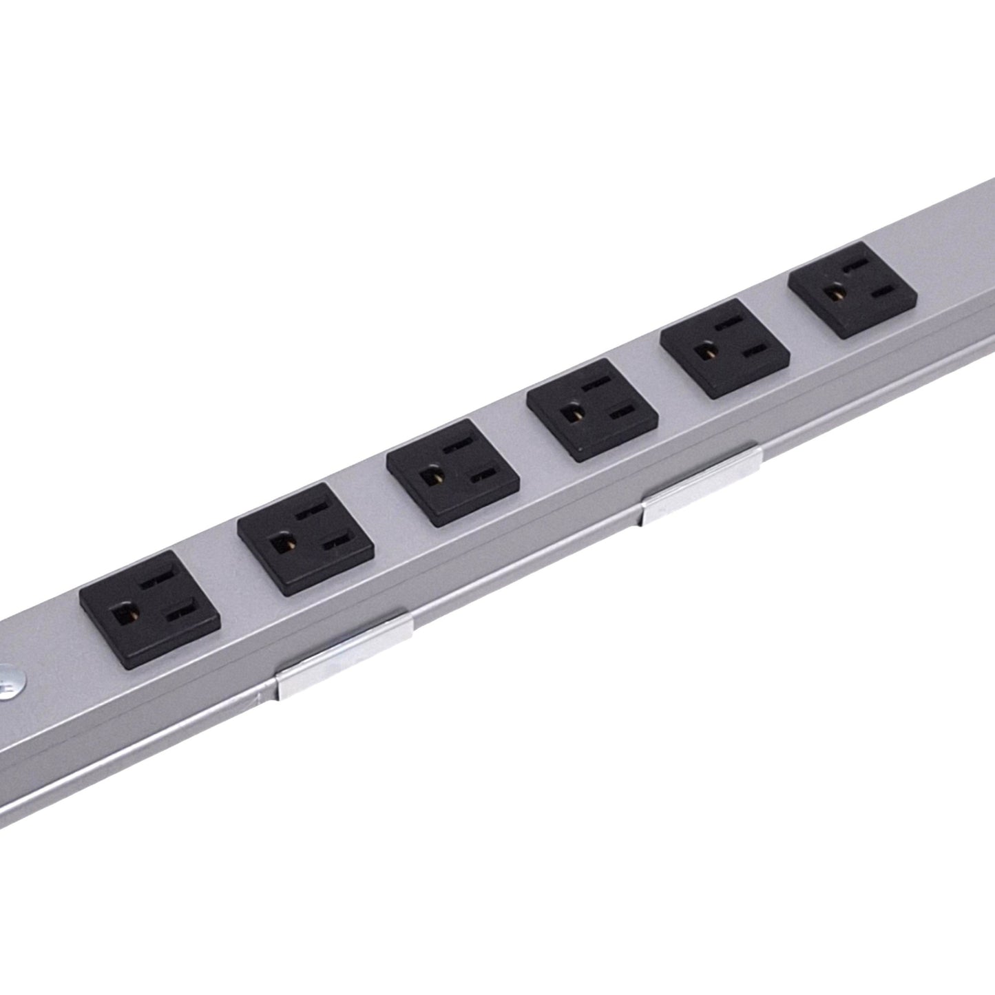 Used Legrand 180615-PC-P Power Strip, 6 Outlets, 15A 120VAC Max, 15ft Cable