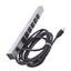 Used Legrand 180615-PC-P Power Strip, 6 Outlets, 15A 120VAC Max, 15ft Cable