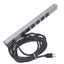Used Legrand 180615-PC-P Power Strip, 6 Outlets, 15A 120VAC Max, 15ft Cable